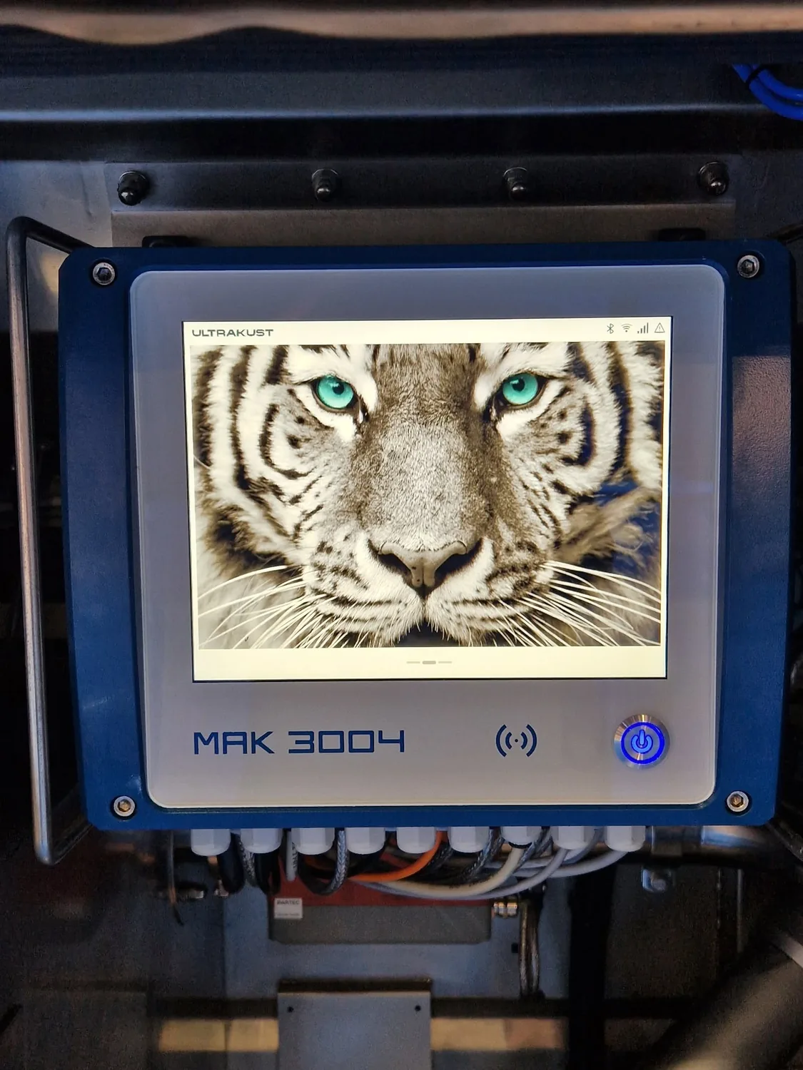 MAK 3004 Display mit Startbild